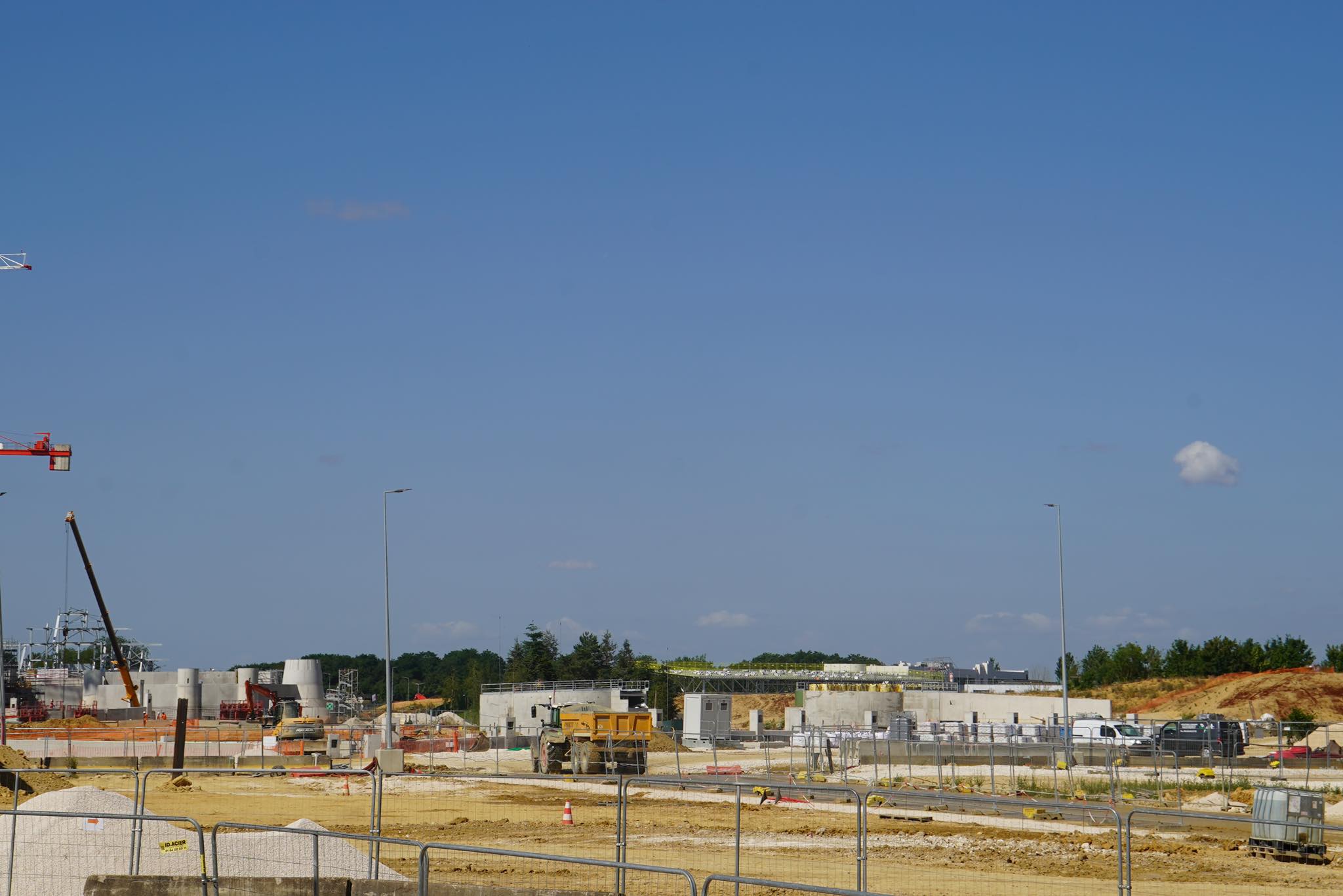 travaux walt disney studios