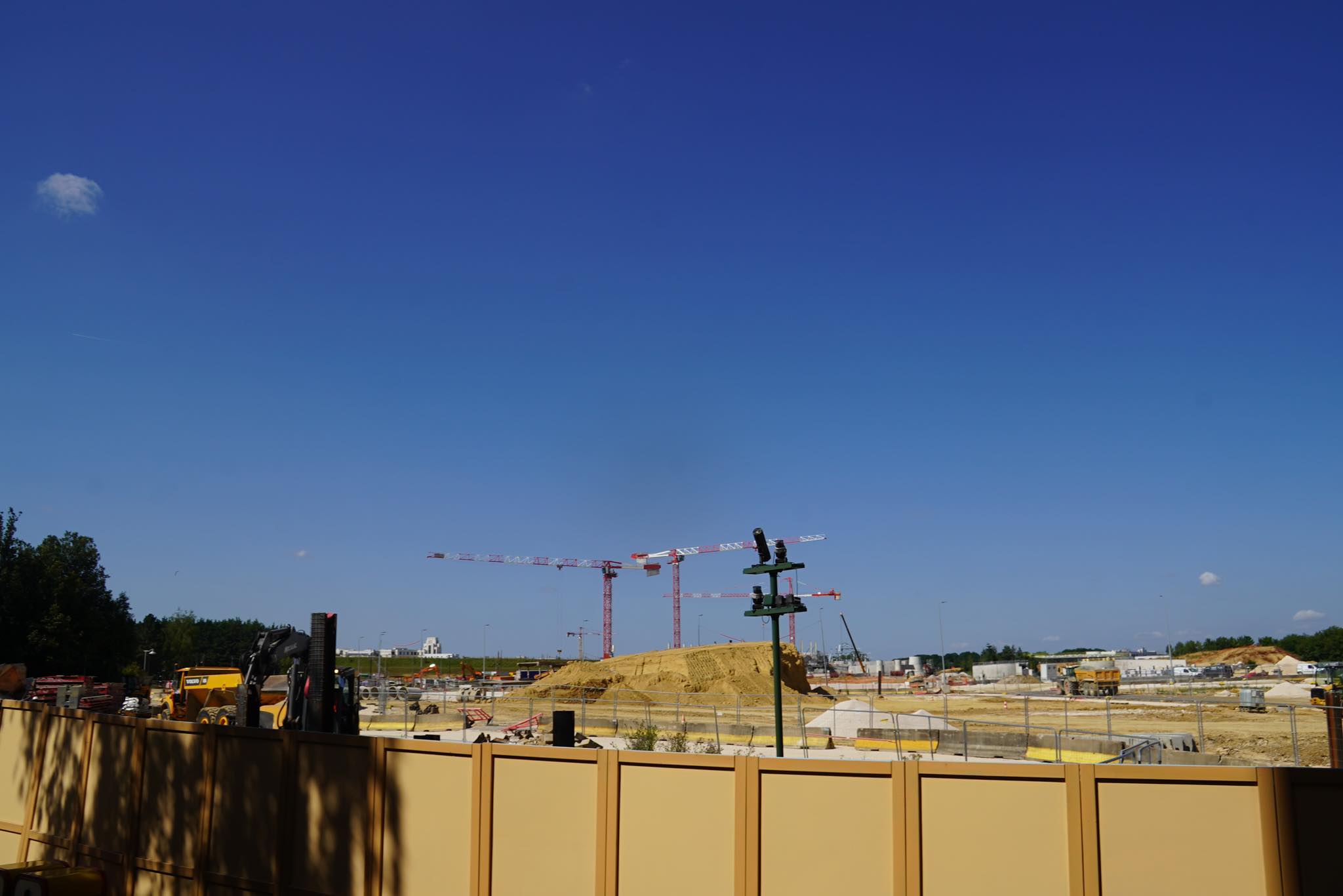 travaux walt disney studios