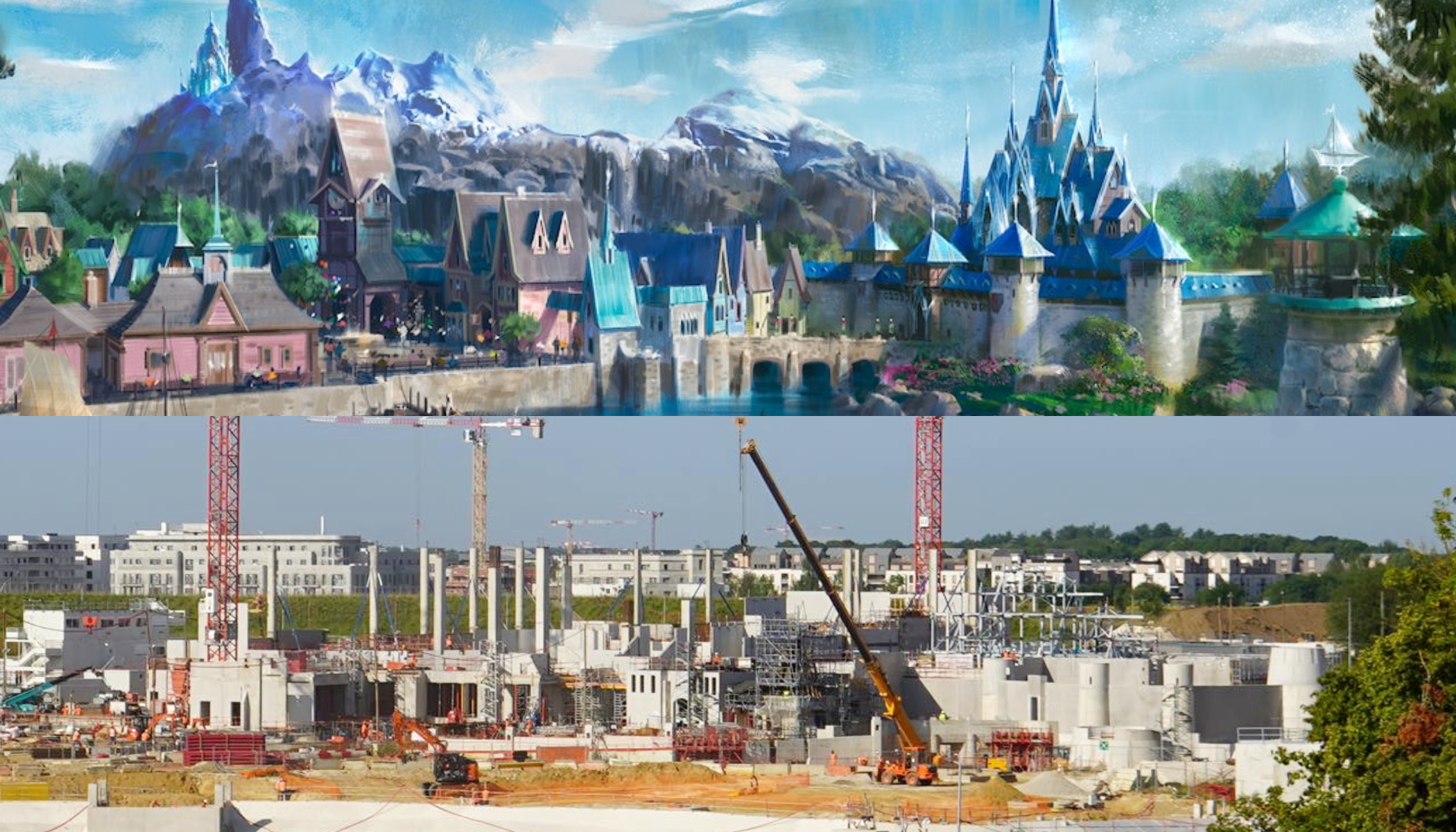 travaux walt disney studios