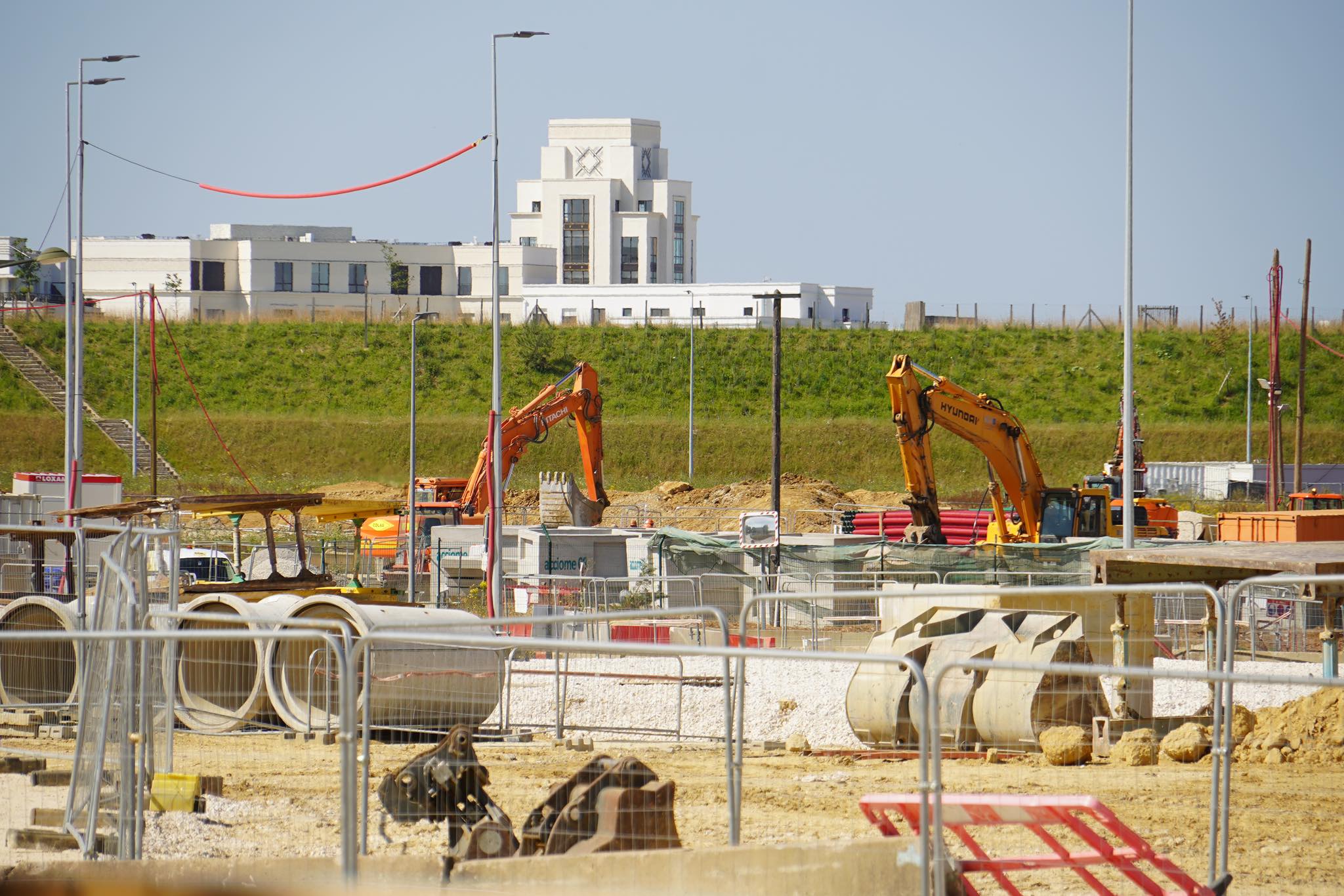 travaux walt disney studios