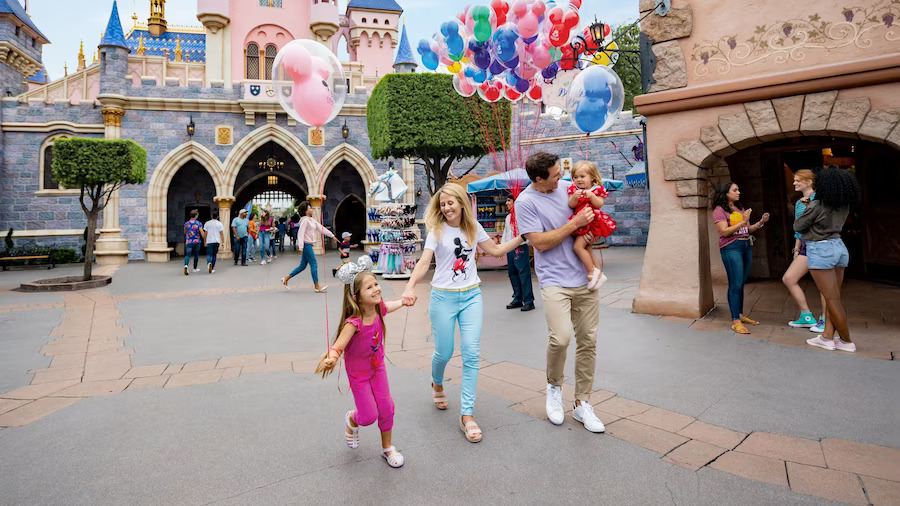disneyland resort accès hôtels