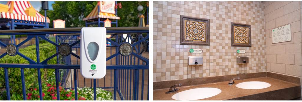 shanghai disney resort dettol