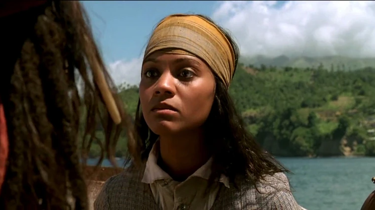 zoe saldana pirates des caraïbes