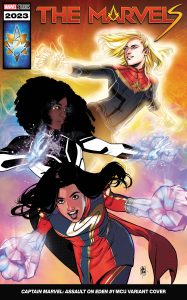 captain marvel the marvels variant cover