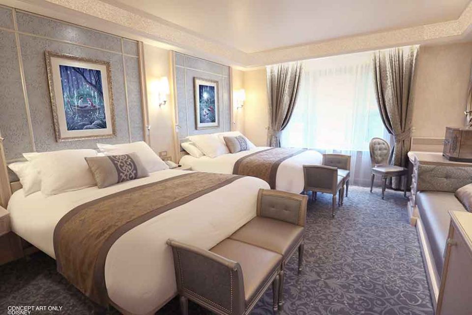 chambres supérieures disneyland hotel