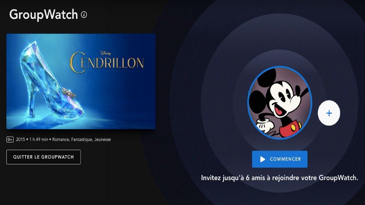 Disney+ retire en catimini son service GroupWatch | Disneyphile