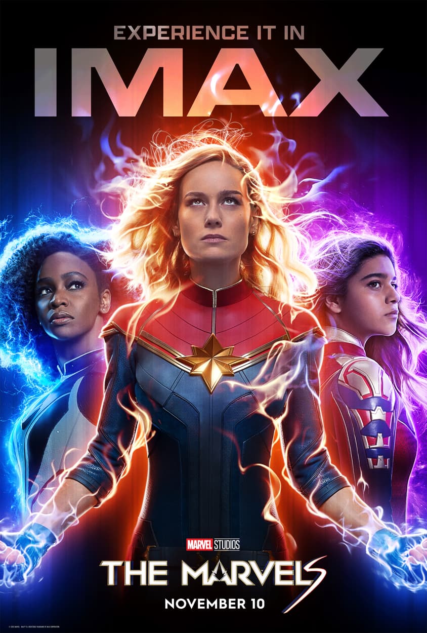 affiches the marvels
