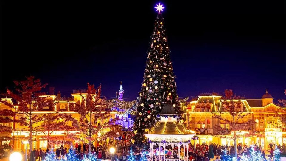 soirée christmas night disneyland paris