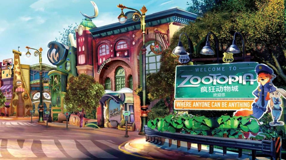 zootopie shanghai disneyland décembre
