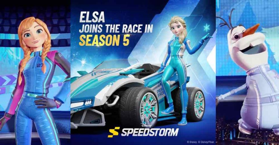 reine neiges Disney Speedstorm