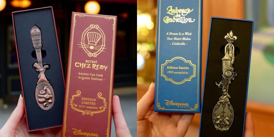 cuillères collectors disneyland paris