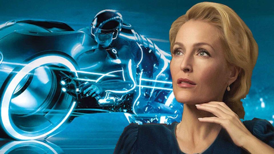 gillian anderson tron