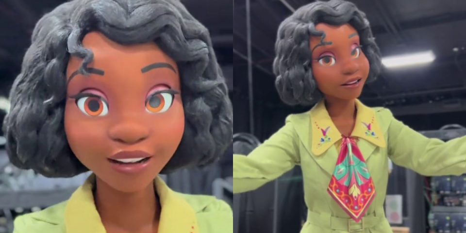 animatronique tiana