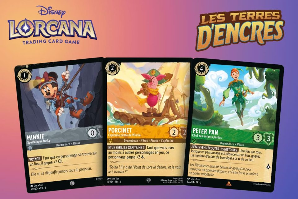 disney lorcana terres d'encres disneyland paris 01