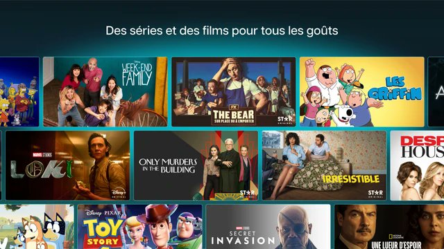 disney+ couleur