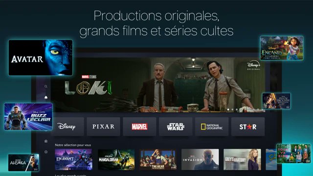 disney+ couleur