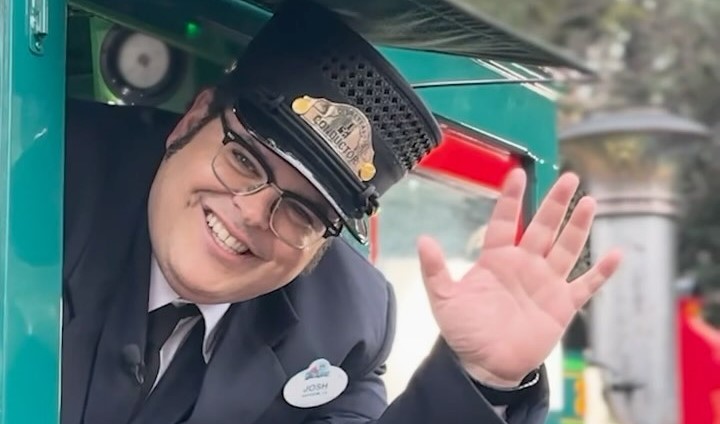 josh gad disneyland railroad