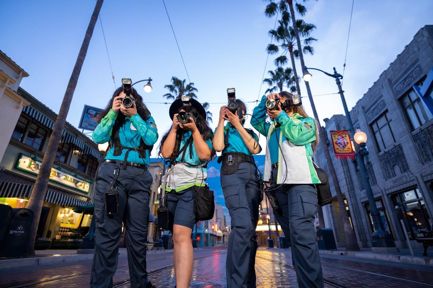 tenues photographes disneyland