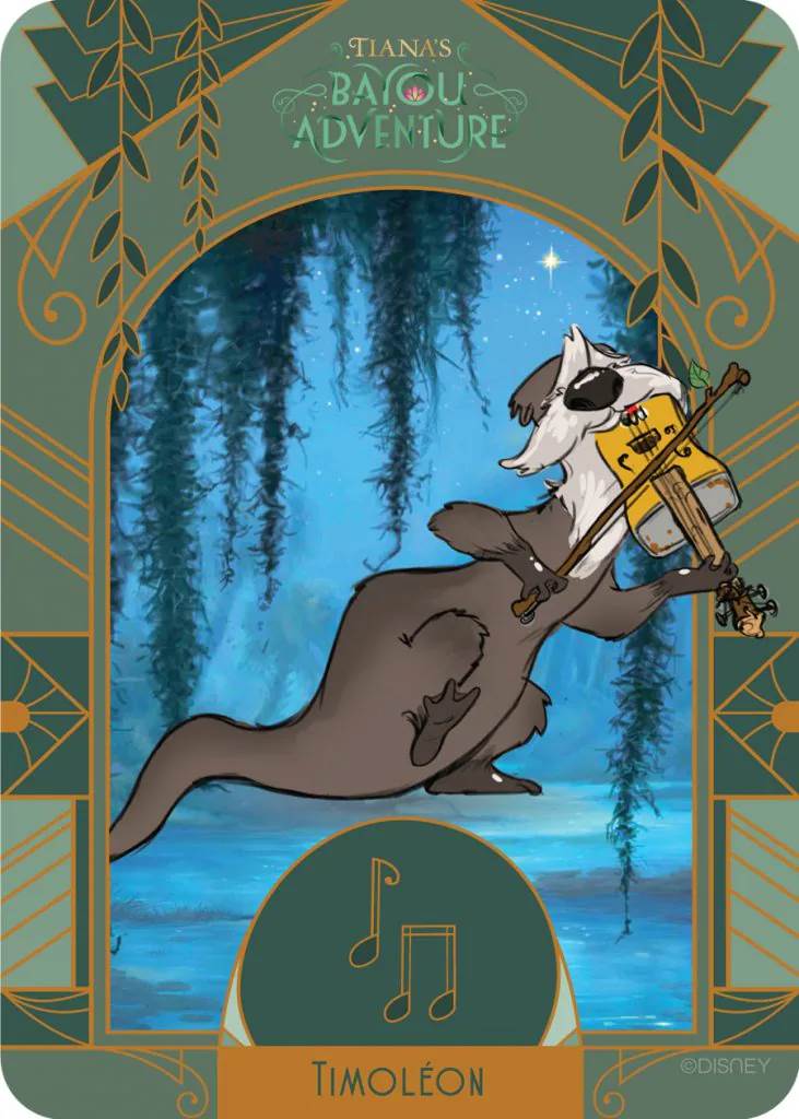 personnages tiana's bayou adventure