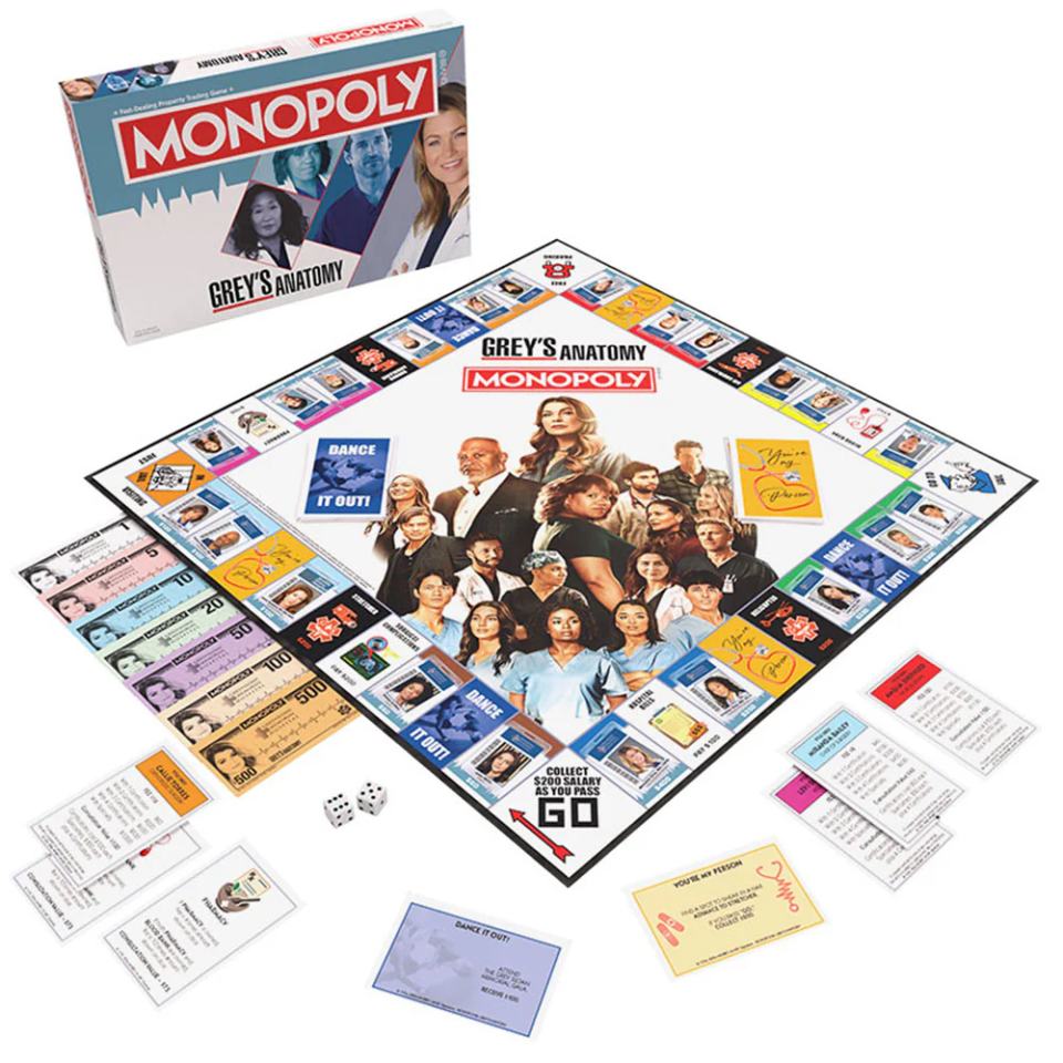 monopoly grey's anatomy