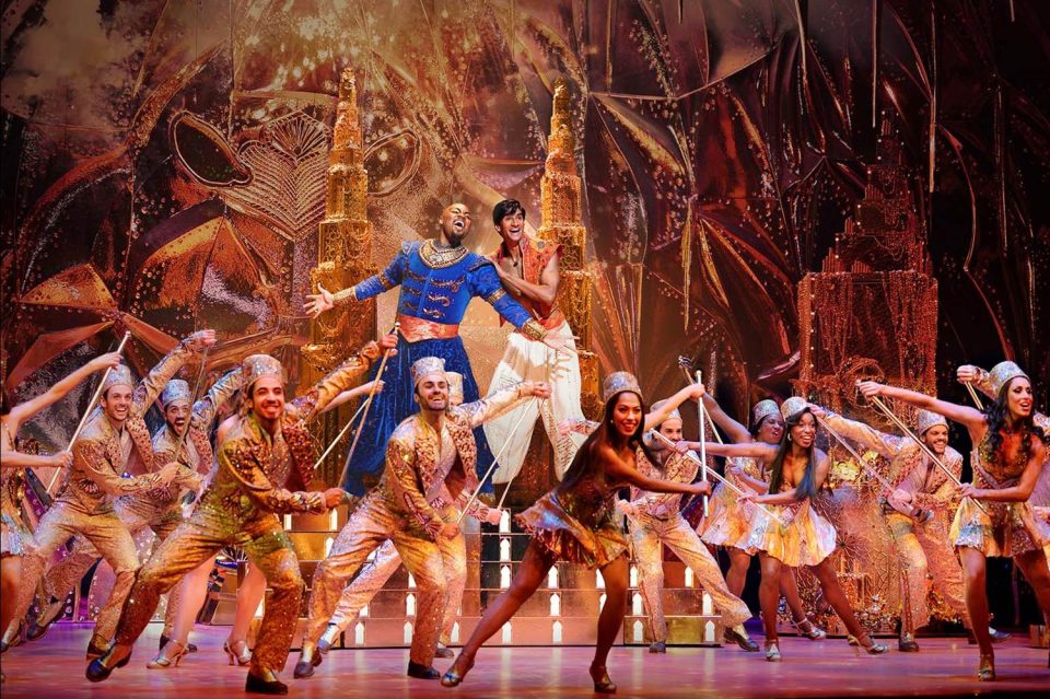 aladdin comédie musicale 10 ans