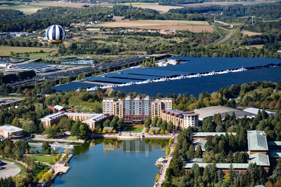 centrale photovoltaïque disneyland paris 01