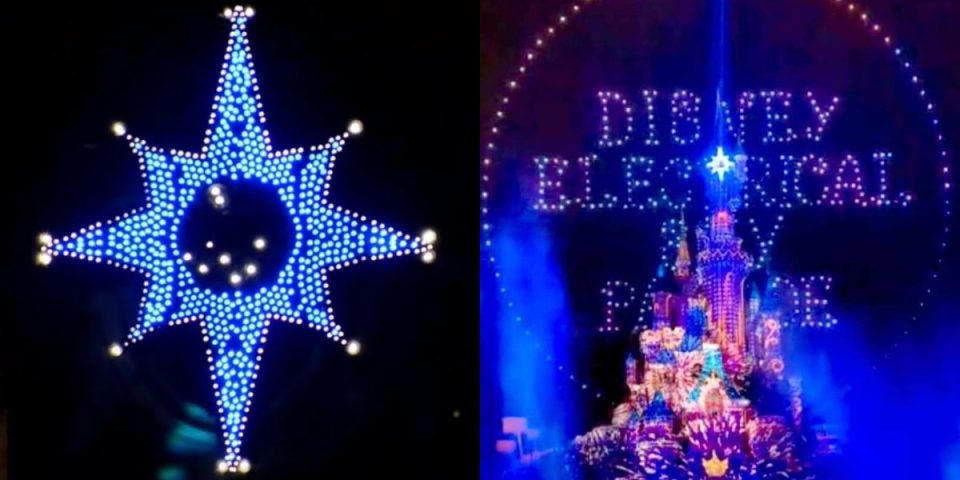 étoile lumineuse disneyland paris