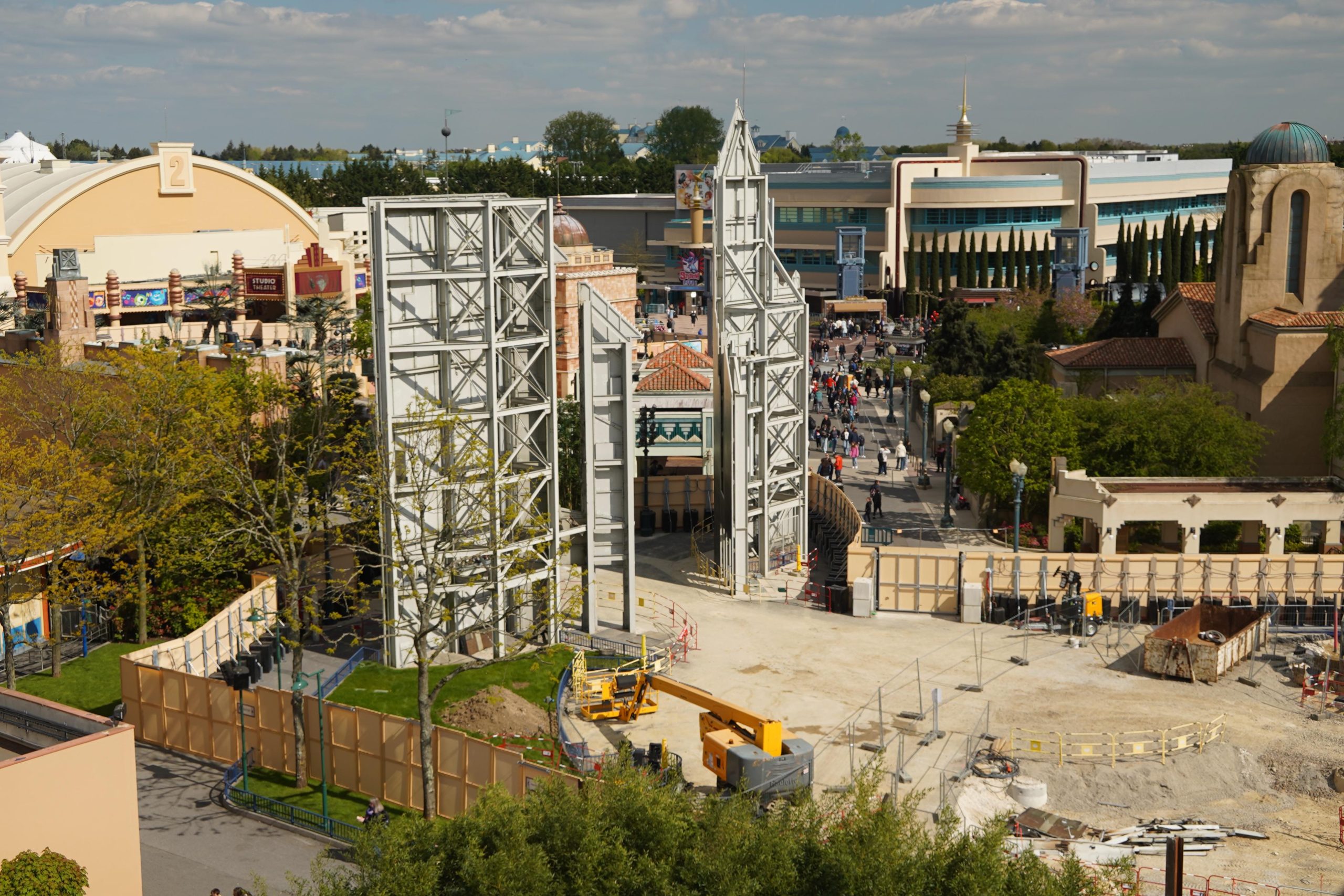 gratte-ciels walt disney studios