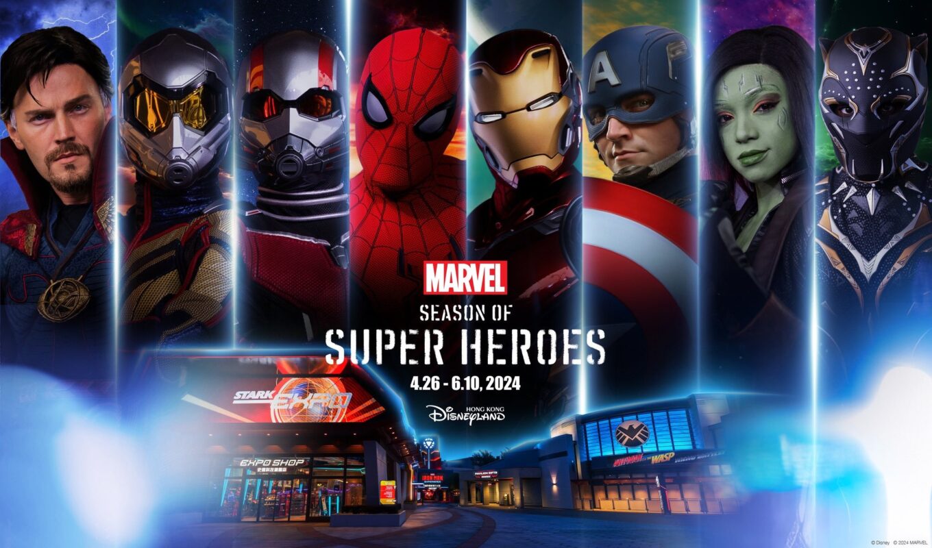marvel season of super heroes hong kong disneyland
