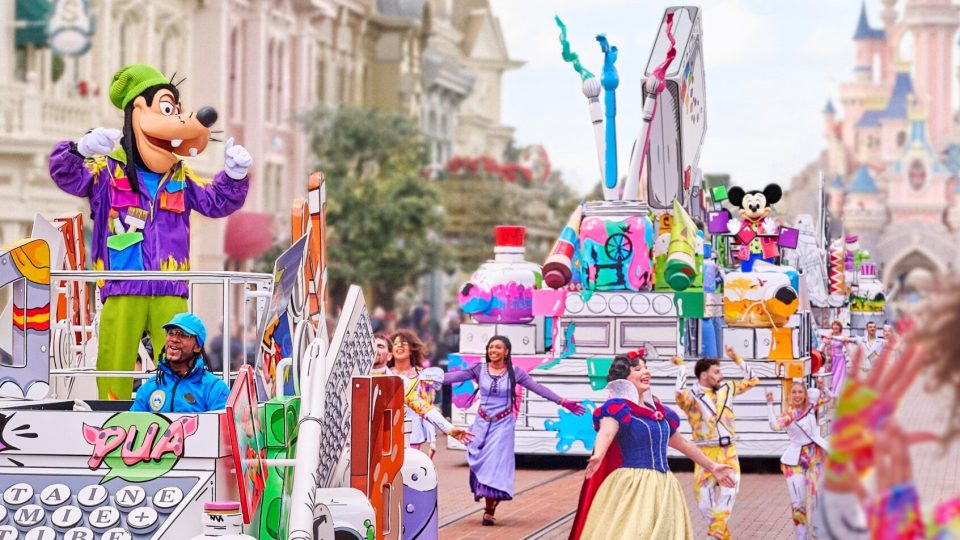 parades disneyland paris été