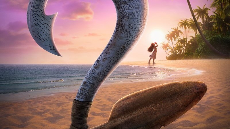 affiche teaser vaiana