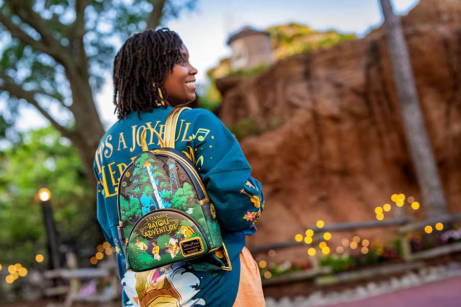 premier aperçu merchandise tiana's bayou adventure
