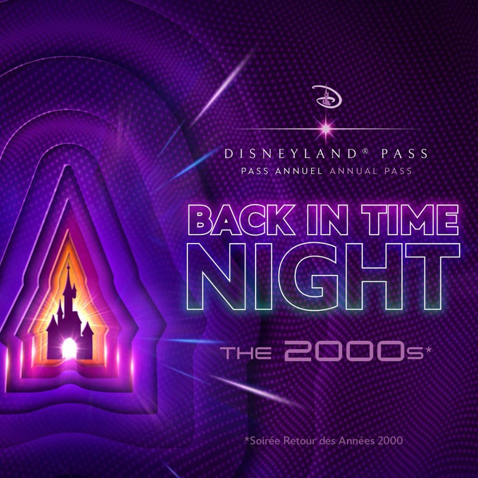soirée disneyland pass années 2000 01