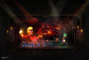 concept art moana disney treasure