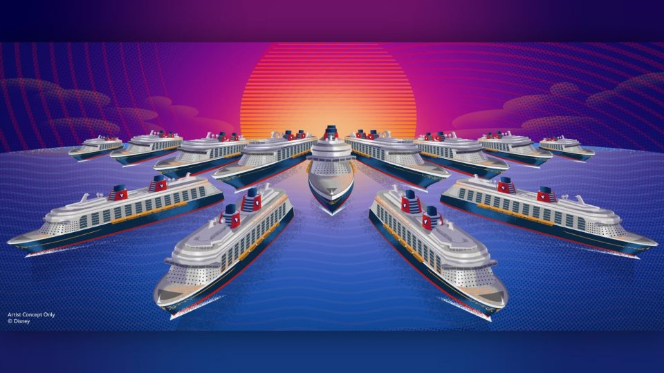 disney cruise line 4 navires