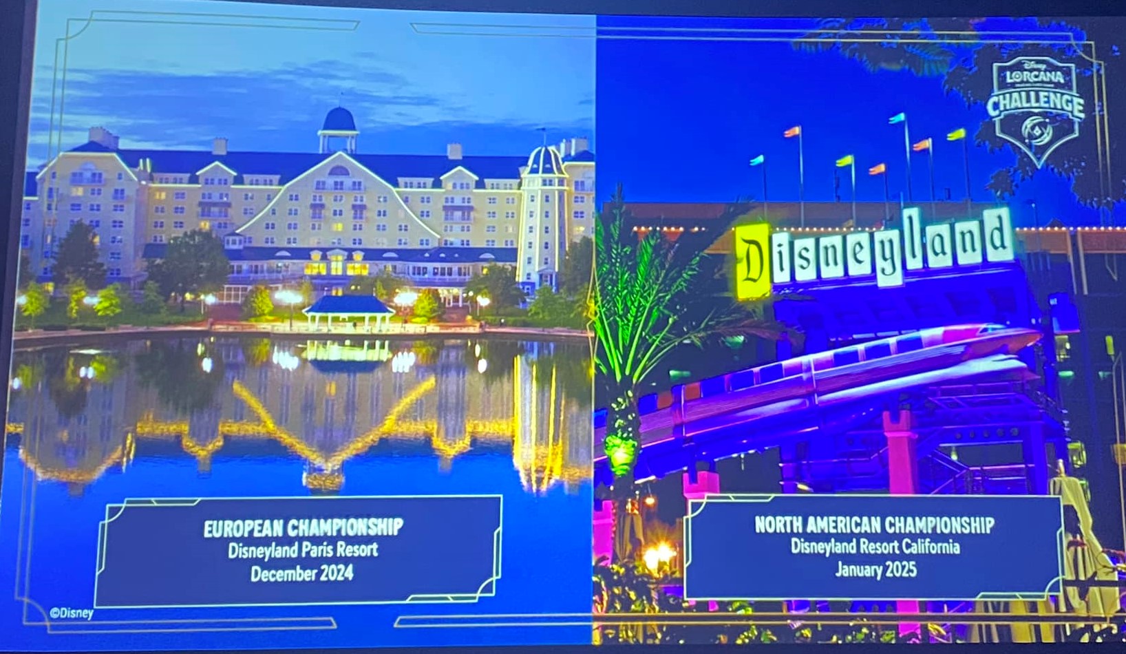 disney lorcana parcs