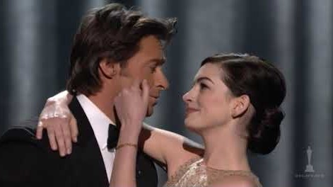 hugh jackman anne hathaway oscars 2009