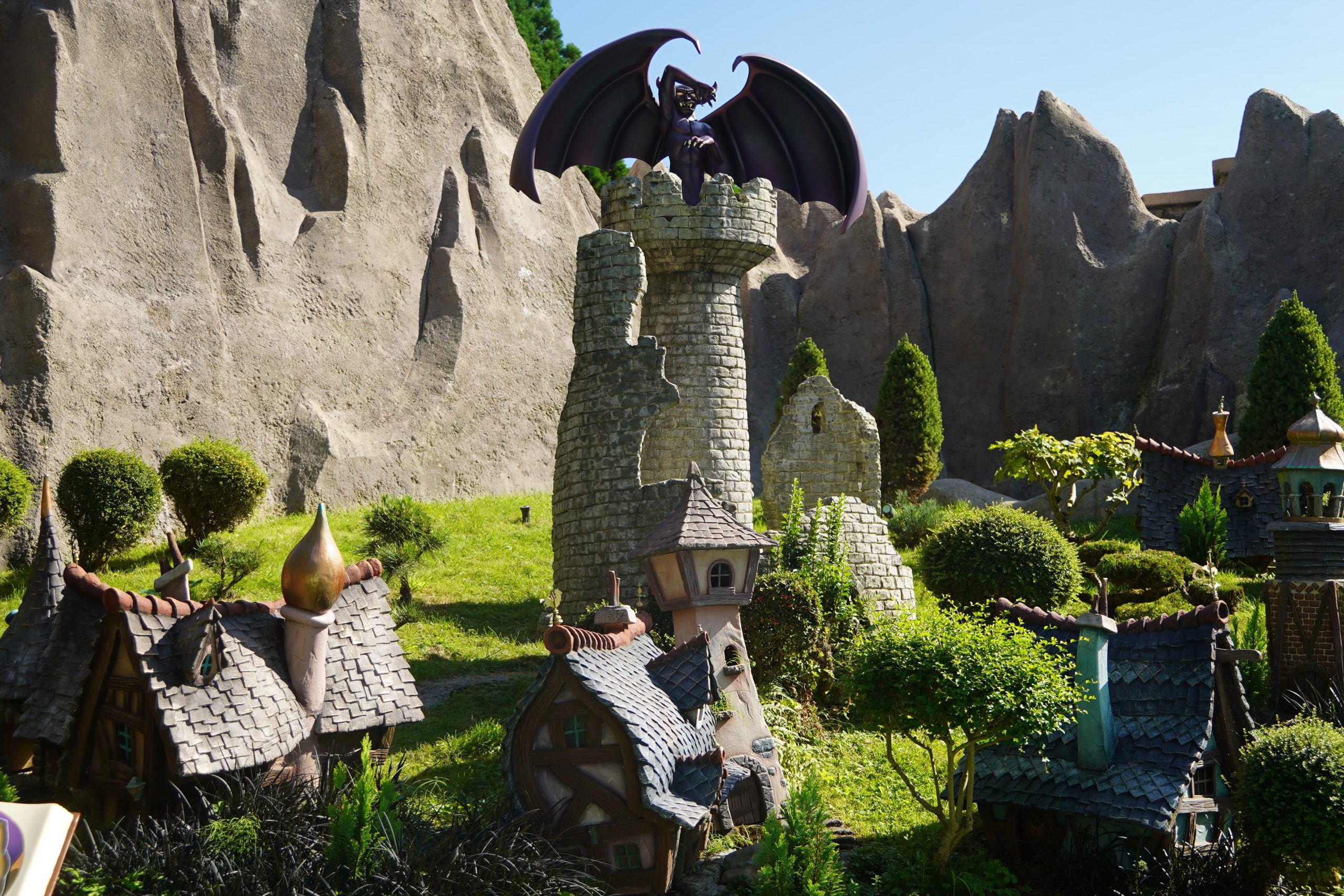 scènes pays contes disneyland