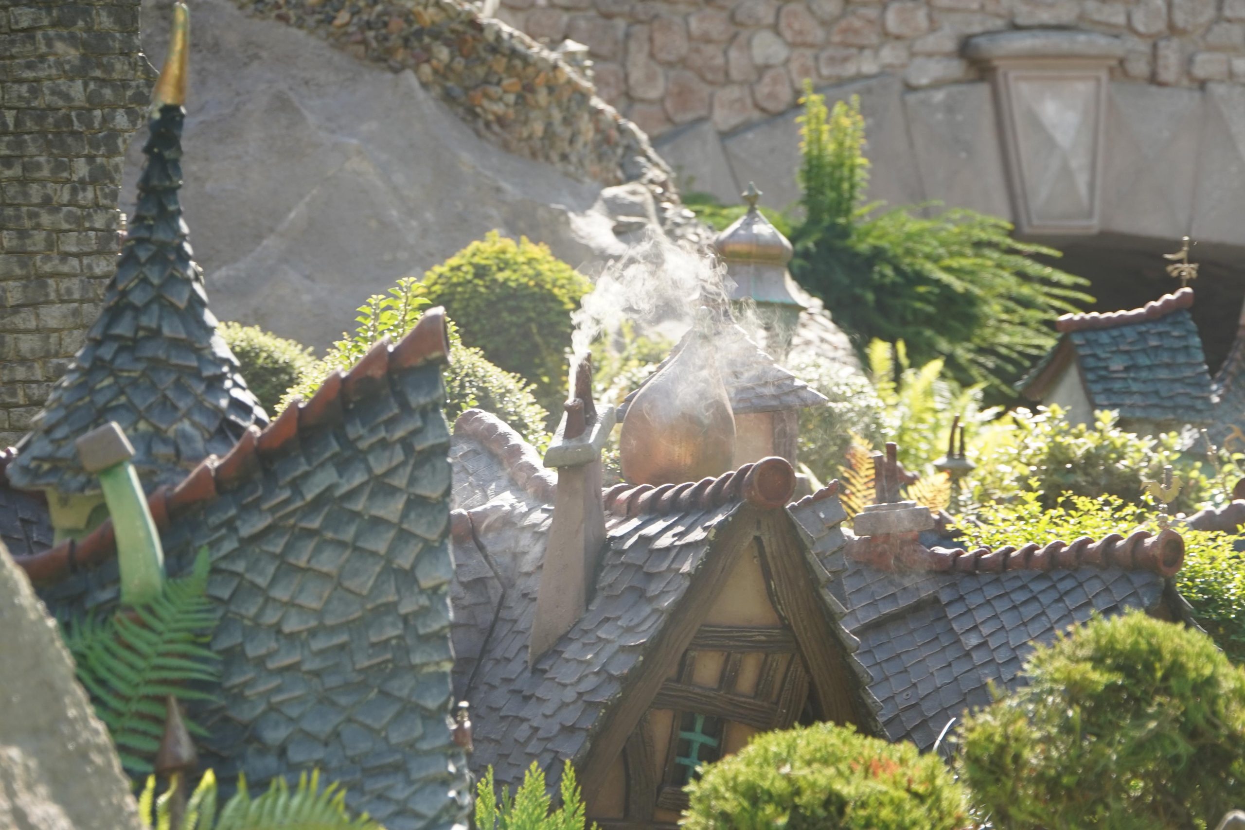 scènes pays contes disneyland