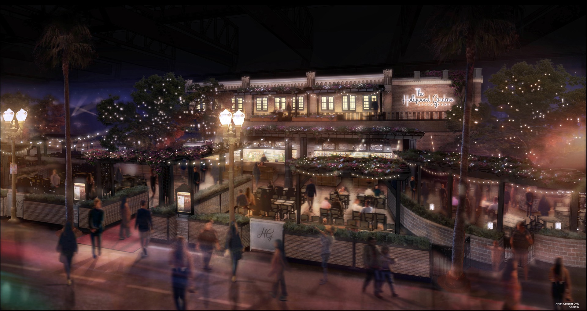 restaurant en coulisse the hollywood gardens restaurant