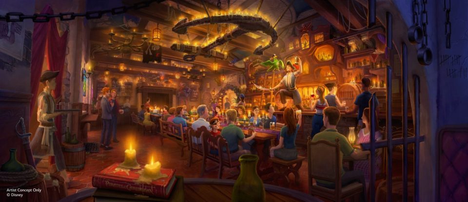 taverne pirates des caraïbes