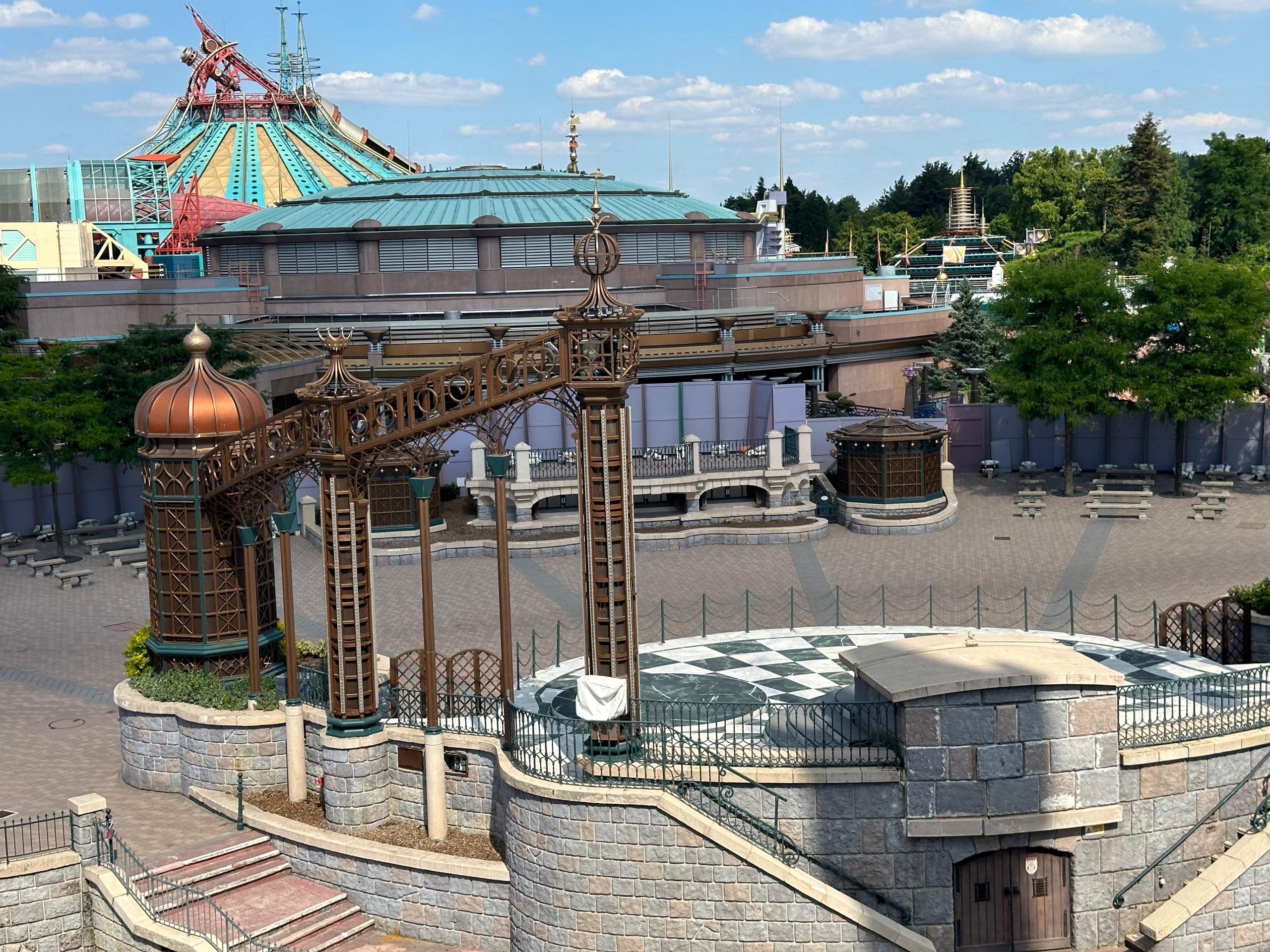 rénovation théâtre château