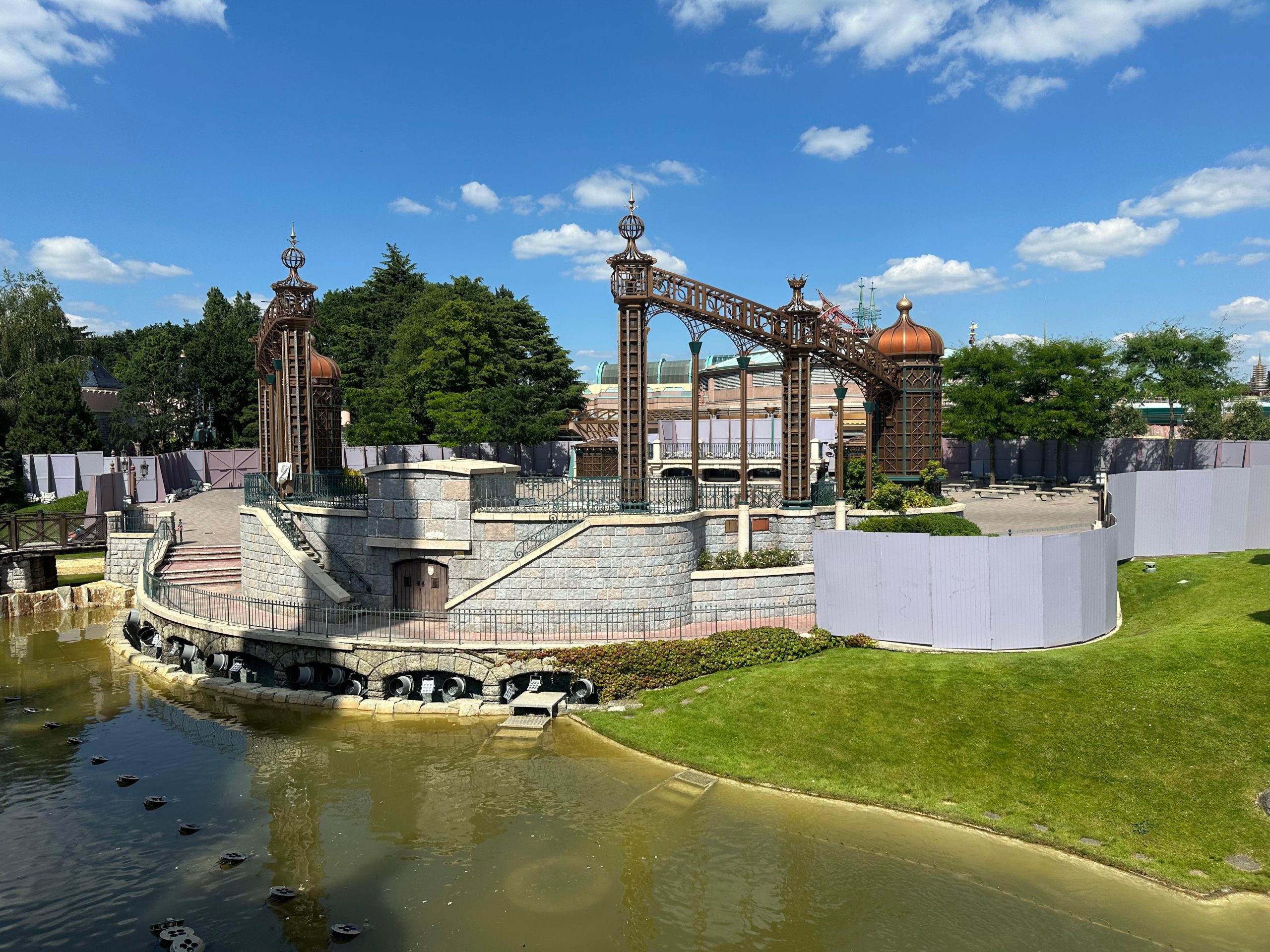 rénovation théâtre château