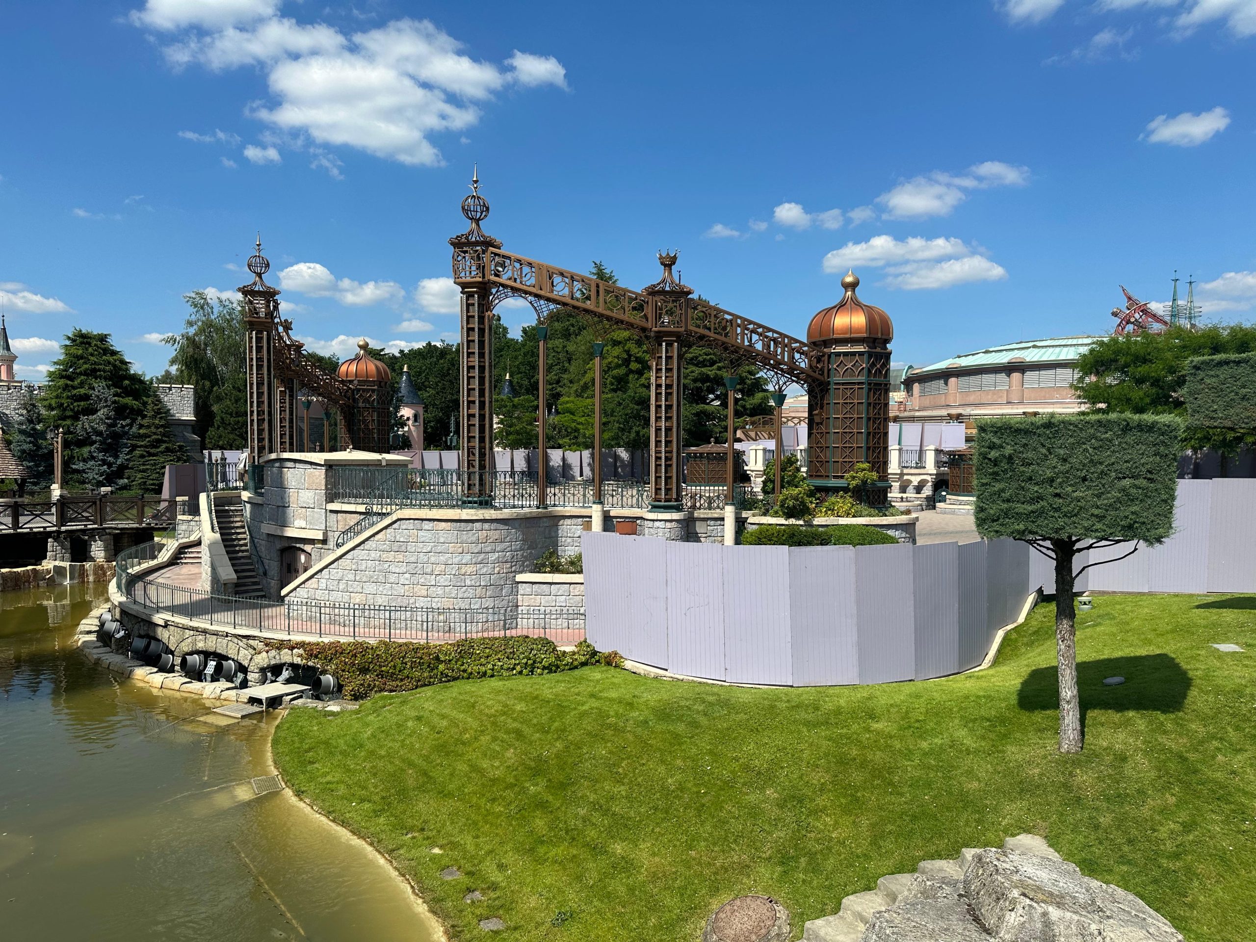 rénovation théâtre château