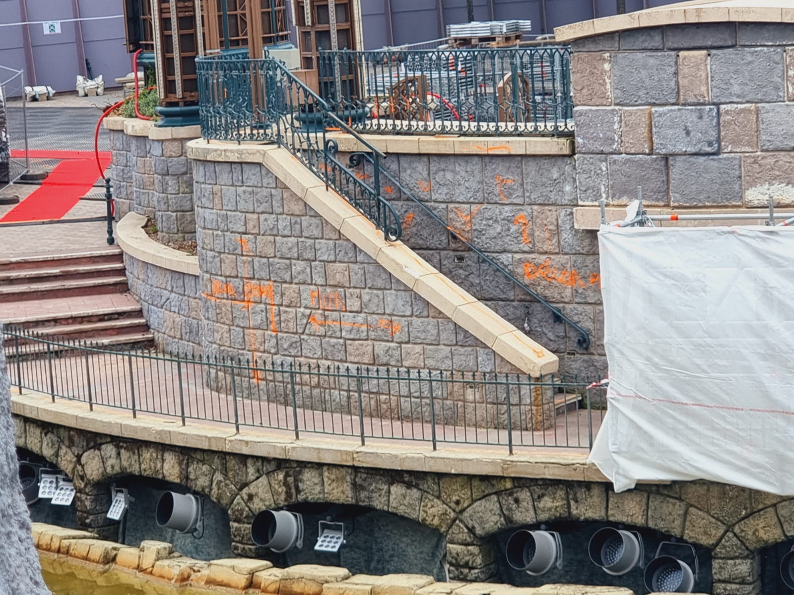 rénovation théâtre château