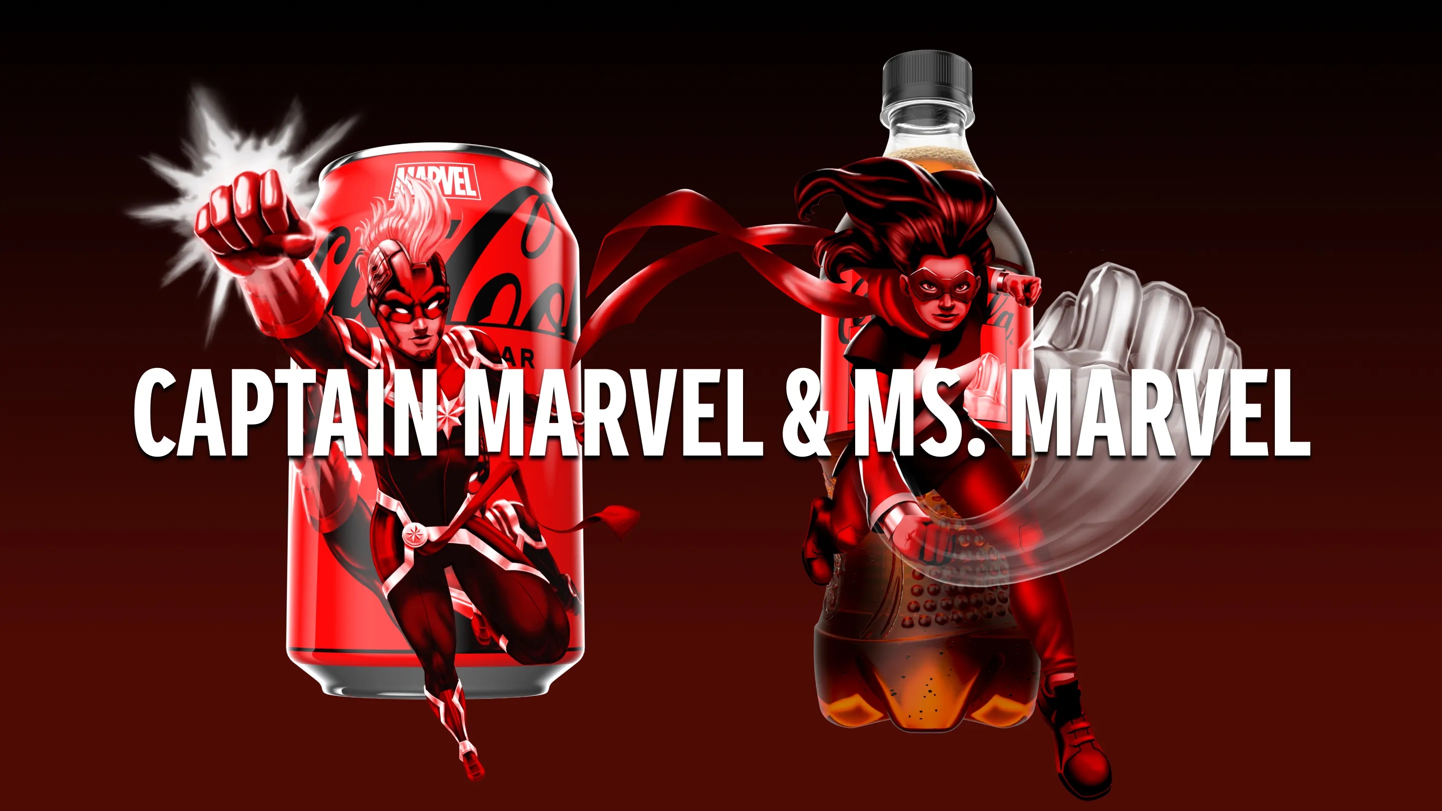 coca-coca disneyland marvel