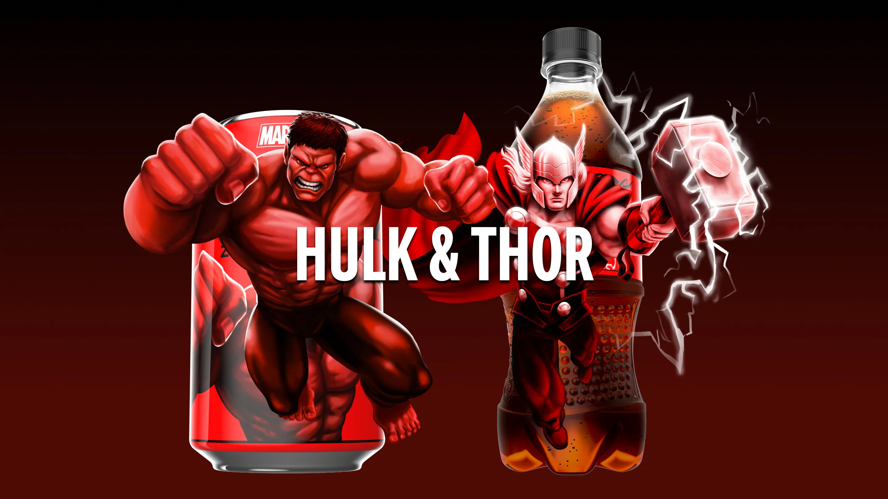 coca-coca disneyland marvel