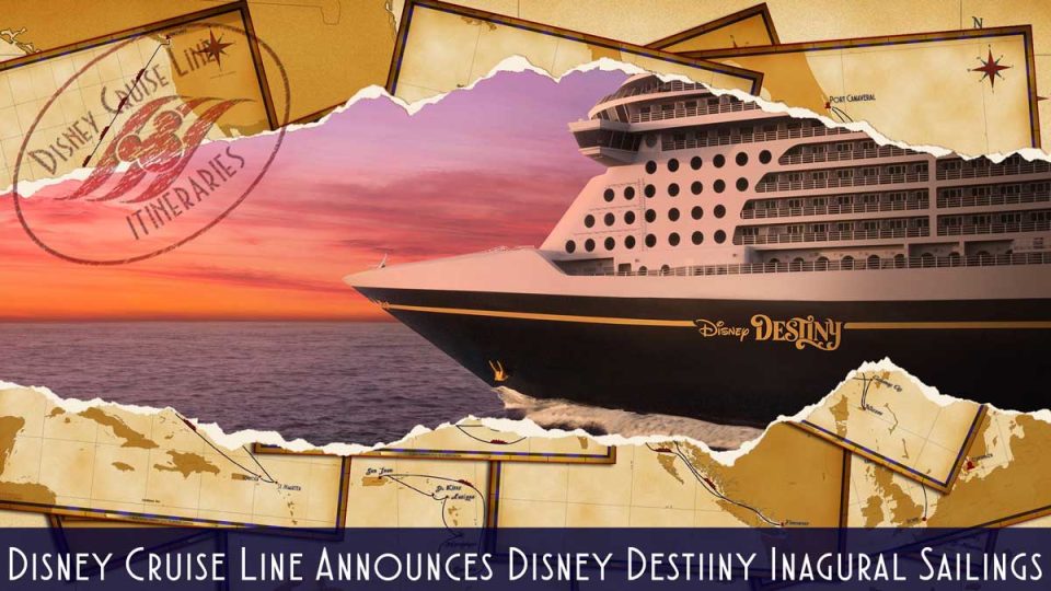 disney destiny itinéraires
