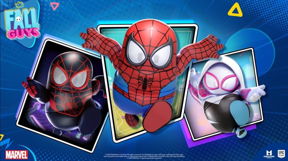 fall guys spider-man