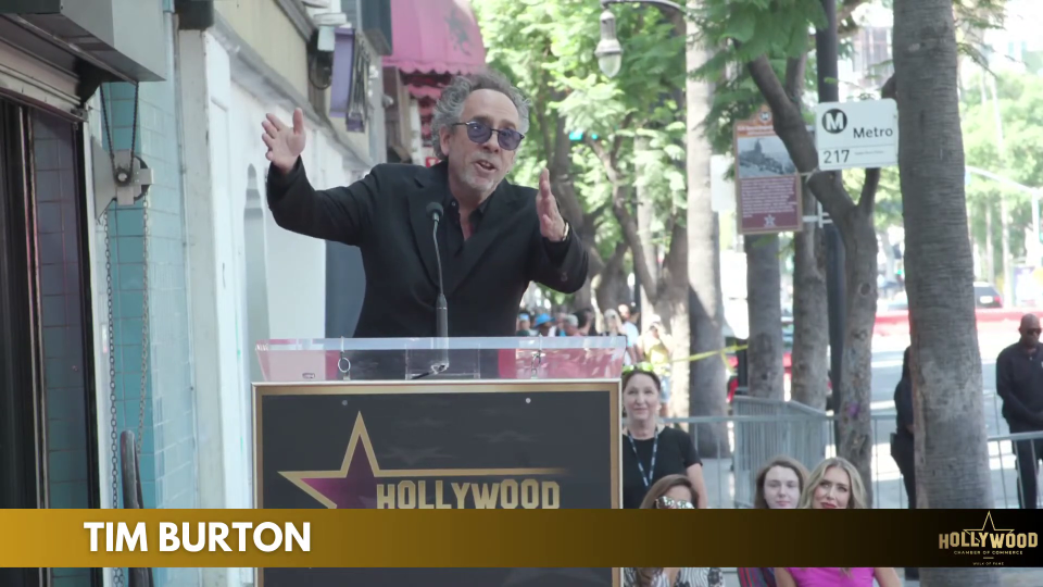 tim burton étoile